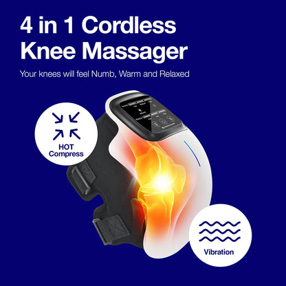 KneeRelief™ Pro (Red Light Therapy Knee Massager)