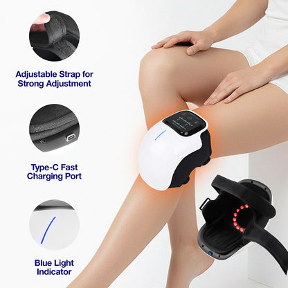 KneeRelief™ Pro (Red Light Therapy Knee Massager)